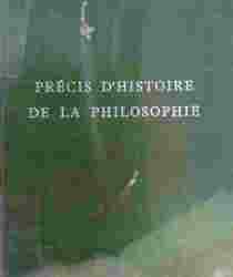 PRÉCIS D'histoire DE LA PHILOSOPHIE